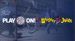 Booster Juice and Play On! Canada Announce Multi-Year Partnership