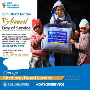 Helping Hand for Relief and Development Supports World Humanitarian Day with a Nationwide Day of Service Event