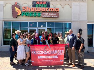 Shawarma Press® Continues Expansion in Texas With Opening of its Sixth Location in Frisco