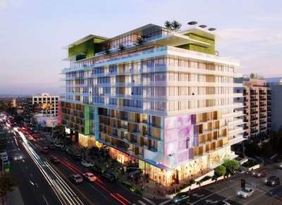8850 Sunset is coming to West Hollywood in 2023. COURTESY OF LUXIGON