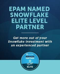 EPAM Achieves Elite Tier Partner Status with Snowflake
