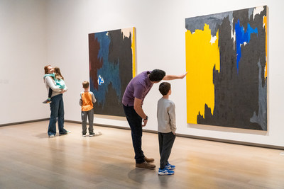 Clyfford Still Museum visitors by James Dewhirst
