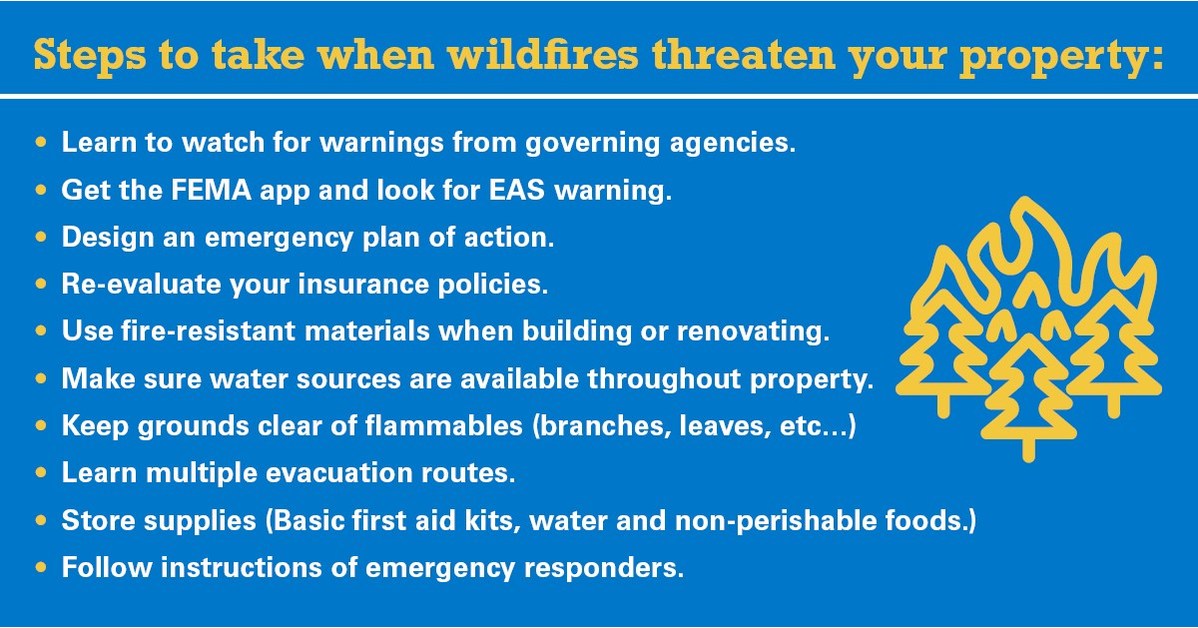 Staying Safe Preparing for Wildfires Heading for your Home