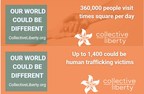 Collective Liberty Launches Billboard in Times Square, Aiming to Change Public Narrative Around Human Trafficking