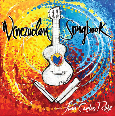 Album cover painted by Boston artist Franklin Marval at Venezuelan Songbook kickoff concert