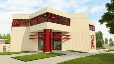 Artist's Rendering for Florida Southern College's new Adams Athletic Performance Center.