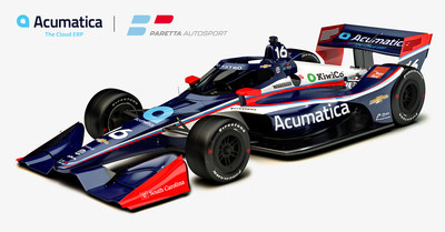 Acumatica Sponsors Paretta Autosport in the INDYCAR Big Machine Music City Grand Prix in Nashville