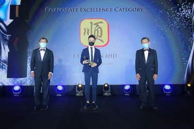 E Steel Sdn Bhd awarded the Corporate Excellence Award at the Asia Pacific Enterprise Awards 2022 Malaysia.