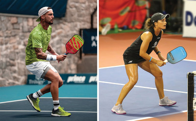 PPA Tour Pros and Skechers Pickleball Elite Athletes Tyson McGuffin and Catherine Parenteau