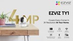 EZVIZ LAUNCHES TY1 With 4MP, A SMART Wi-Fi PAN and TILT CAMERA