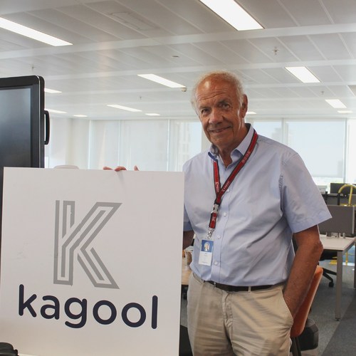 Joe Elliott MBE in the Kagool offices in Coventry