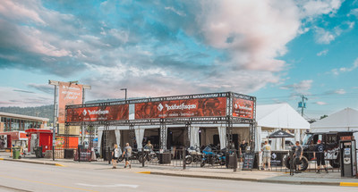 Rockford Fosgate booth on Lazelle Street, Sturgis, SD during the 2021 Sturgis® Motorcycle Rally™
