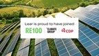 Lear Joins Climate Group's RE100 Initiative, Committing to 100% Renewable Electricity for its Global Sites by 2030