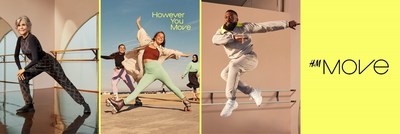 H&M MOVE INVITES THE WHOLE WORLD TO MOVE TOGETHER WITH JANE FONDA AND JAQUEL KNIGHT.  (Photo: H&M)