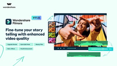 Boost video storytelling with Wondershare Filmora 11.5 through powerful features and a community to inspire.