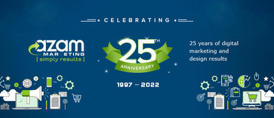 Azam Marketing has released this new design to celebrate its milestone 25th anniversary