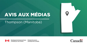Avis aux médias - Le ministre Vandal dévoilera le nouveau point de service de PrairiesCan et annoncera des investissements dans des projets dans le Nord du Manitoba et le chemin de fer de la baie d'Hudson