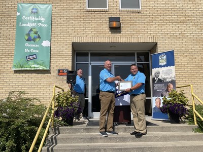 Perdue Farms’ Indiana facility celebrates becoming the first U.S. turkey plant to earn the GreenCircle Zero Waste to Landfill Certification
