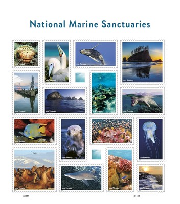 National Marine Sanctuaries Forever stamp.