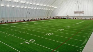 HELLAS CONSTRUCTION BRINGS THEIR A GAME TO WASHINGTON COMMANDERS PRACTICE FACILITY