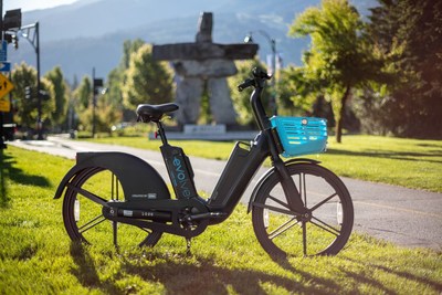 Evolve E-Bike Share launches public service for Whistlerites (CNW Group/British Columbia Automobile Association (BCAA))