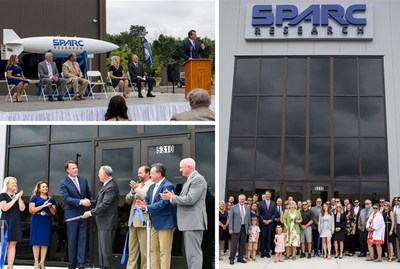 SPARC Research ribbon cutting ceremony at new engineering and manufacturing facility in Vint Hill, VA. (Photo: SPARC Research)