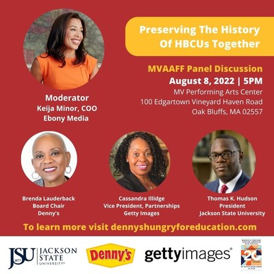 Denny's Partners with Getty Images to Preserve History at Historically Black Colleges and Universities