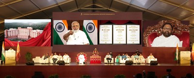 Prime Minister Narendra Modi inaugurates multispecialty charitable Shrimad Rajchandra Hospital