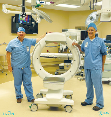 TRON® 
Xoran Technologies' TRON — a truly mobile, full-body fluoroscopy, computed tomography (CT) X-ray system