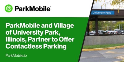 Through the partnership, commuters to the Chicago area are now able to pay for daily parking or purchase monthly parking passes at the University Park Metra. (Photo: ParkMobile)