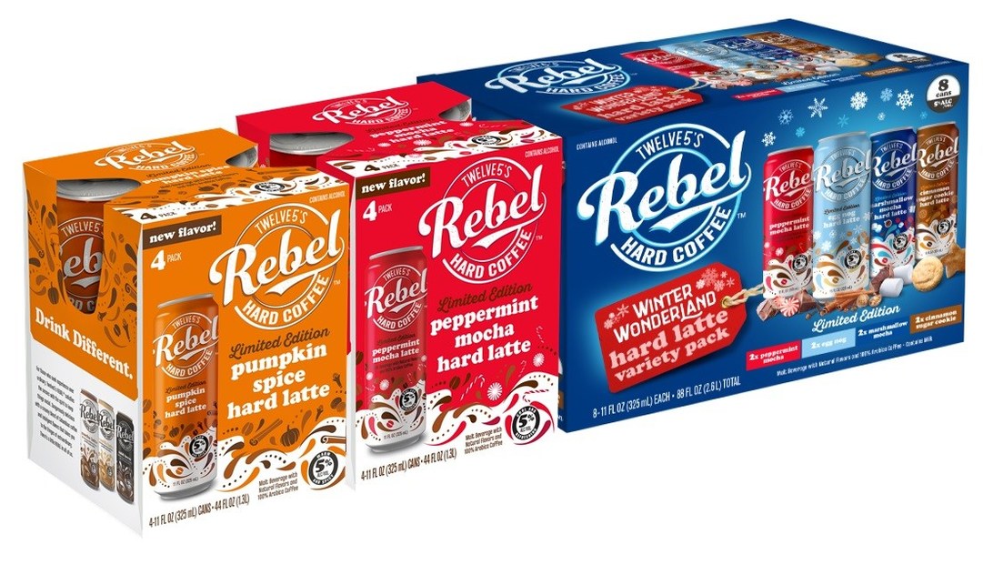 Twelve5's Rebel Hard Coffee Announces Re-Release of Fall and Winter Favorites for 2022 - Vimarsana News