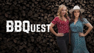 Pictured are BBQuest Season 3 co-hosts Kelsey Pribilski and Jess Pryles. Photo provided by Beef Loving Texans.