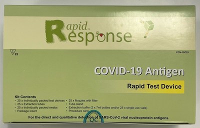 Boîte authentique (dessus)
 
Les boîtes authentiques sont scellées avec un autocollant transparent portant la mention « QC APPROVED » en bleu (Groupe CNW/Santé Canada)