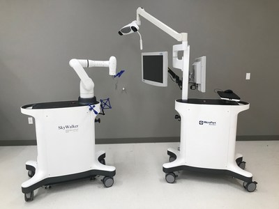 MicroPort Navibot has received 510(K) clearance from the Food and Drug Administration (FDA) in the United States for the SkyWalkertm System, the company's first robot-assisted platform for orthopedic applications.