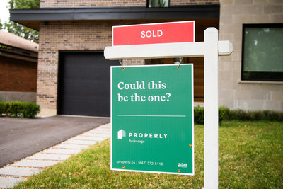 Appropriately tech-enabled offerings bring a customer-centric approach to real estate, giving Canadians peace of mind by guaranteeing the sale of their home so they can unlock their equity.  (cnw group/properly)