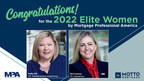 Multiple Motto Mortgage Executives Named 2022 Elite Women by Mortgage Professional America