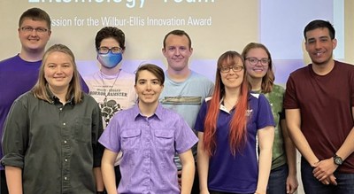 The winners of Wilbur-Ellis' first-ever Innovation Award -- Kansas State University Entomology Team.