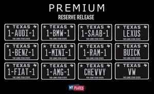 My Plates Premium Reserve Release!
