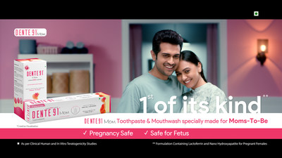 Dente91 Mom Toothpaste and Mouthwash specially made for Moms-To-Be