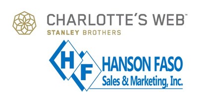 Charlotte's Web Holdings Inc. partners with Hanson Faso Sales and Marketing for CBD distribution in Central USA (CNW Group/Charlotte's Web Holdings, Inc.)