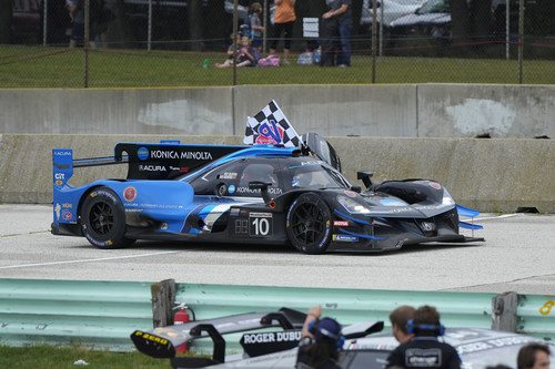 Felipe Albuquerque and Ricky Taylor scored Acura's fifth win of the 2022 IMSA WeatherTech SportsCar Championship Sunday at Road America in Elkhart Lake Wisconsin. The victory assured Acura of the 2022 IMSA Manufacturers' Championship, along with the Drivers' and Teams' titles.