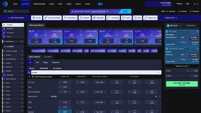 The GAMBL.io Blockchain Betting Platform in all of its glory, looking as sexy as can be!
