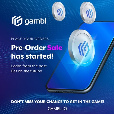 GAMBL pre-order sale has started!  Learn from the past, bet on the future!  Don't miss your chance to get in the game, at GAMBL.io!