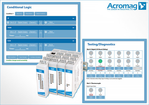 Ethernet NT Modules with their Conditional Logic Configuration Screen Ethernet NT Modules with their Conditional Logic Configuration Screen