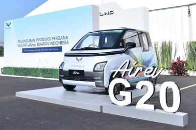 Carro oficial da Cúpula do G20 (PRNewsfoto/SAIC-GM-Wuling Automobile Co., Ltd)