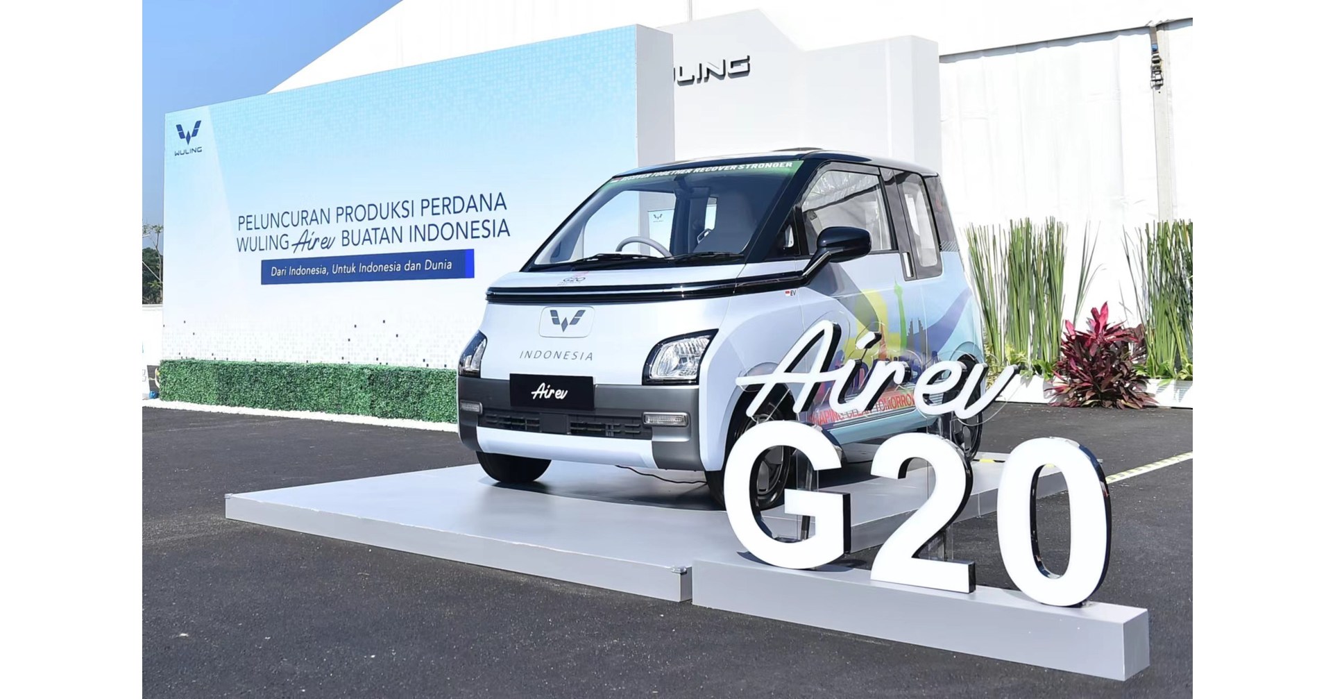 Chinesa Wuling dá primeiro passo na Indonésia com implementação da produção do veículo elétrico global Air ev Chinesa Wuling dá primeiro passo na Indonésia com implementação da produção do veículo elétrico global Air ev