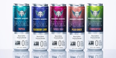 Angry Angel Debuts New Flavors and Improved Design for Plant-Based Energy Beverage Line
