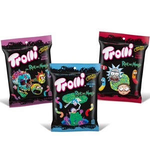 Trolli® Sour Brite® Crawlers Take on an Alternate Universe with Exclusive Rick and Morty Collector Series