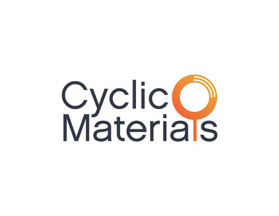 Cyclic Materials announces the completion of its proof-of-concept bench-scale test work.Logo (CNW Group/Cyclic Materials)