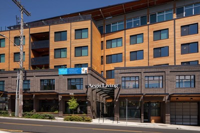 Aegis Living Lake Union, greenest senior living community in the world, registered to achieve international green status with Living Building Challenge Petal Certification through the International Living Future Institute.
